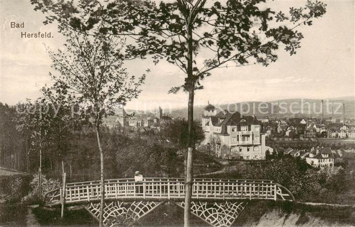 Bad Hersfeld Teilansicht - Feldpost