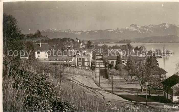 Uerikon ZH Teilansicht m. See