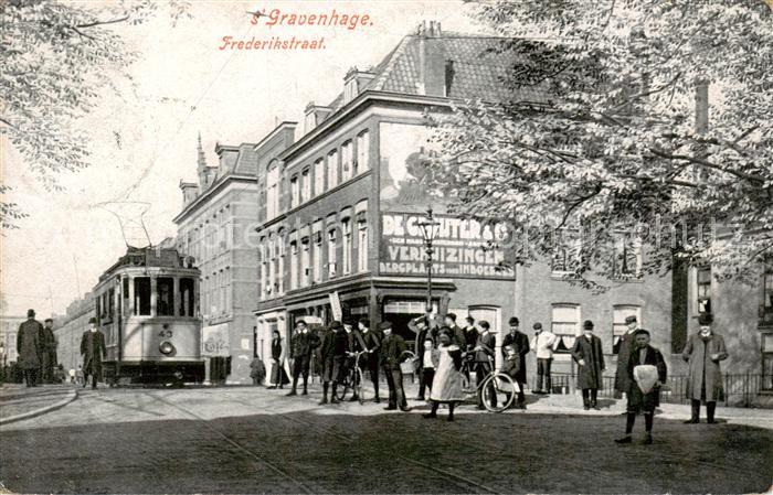 S-Gravenhage Den Haag NL Frederikstraat m. Strassenbahn