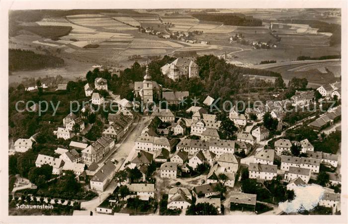 Schauenstein Fliegeraufnahme