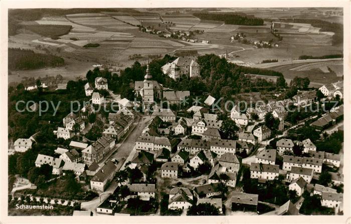 Schauenstein Fliegeraufnahme