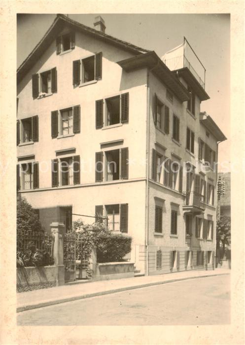Zuerich ZH Haus Aussenansicht