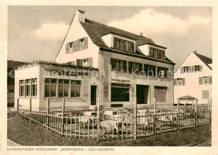 Zollikerberg ZH Alkoholfreies Restaurant Sonnenbuehl Aussenansicht