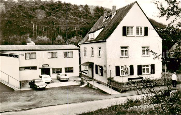 Gemuenden Taunus Gaststaette-Pension Burck-Hof Aussenansicht