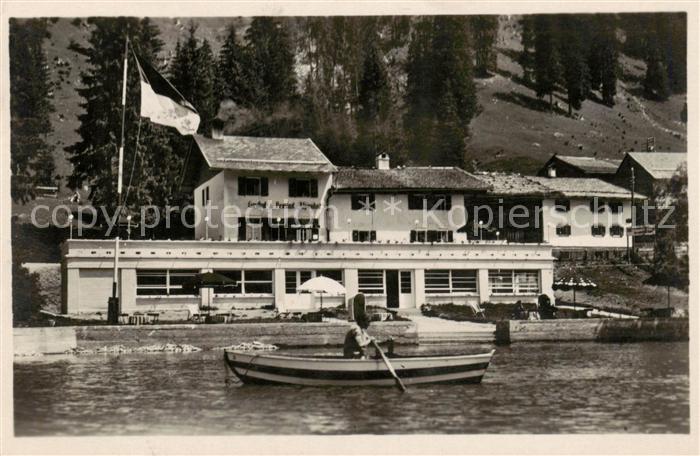 Nesselwaengle Tirol AT Gasthof-Pension Alpenhof Strandbad u. Seerestaurant Halle