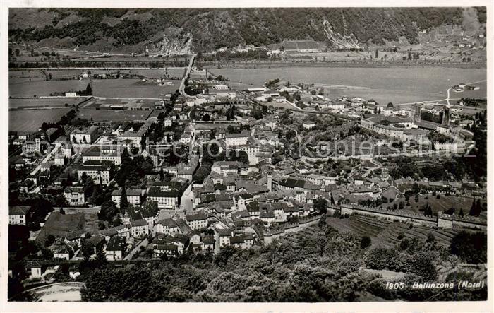 Bellinzona Gesamtansicht