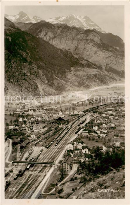 Erstfeld Gesamtansicht m. Bahnhof