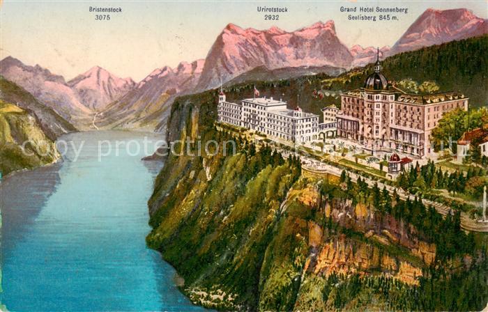Seelisberg UR Bristenstock - Urirotstock - Grand Hotel Sonnenberg