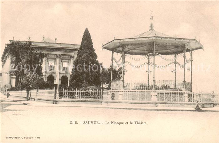 Saumur 49 Le Kiosque et le Theatre