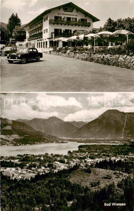 Bad Wiessee Gesamtansicht u. Hotel-Restaurant Terrassenhof