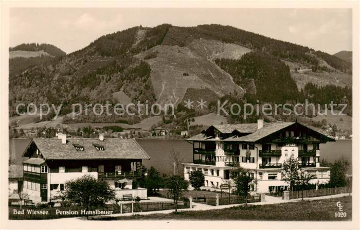 Bad Wiessee PEnsion Hanslbauer Aussenansicht m. See
