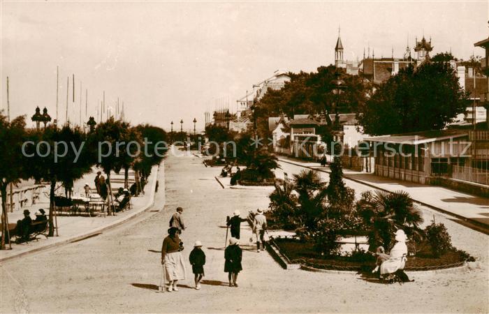 Arcachon 33 Gironde Le Boulevard Promenade