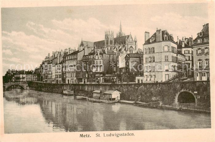 Metz  57 Moselle St. Ludwigsstaden - Feldpost
