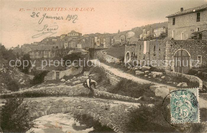 Tourrettes-sur-Loup 06 Alpes-Maritimes Teilansicht