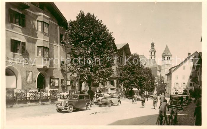 Kitzbuehel Tirol AT Stadtpartie
