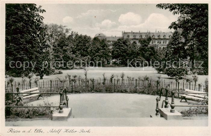 Riesa Sachsen A. H. - Park