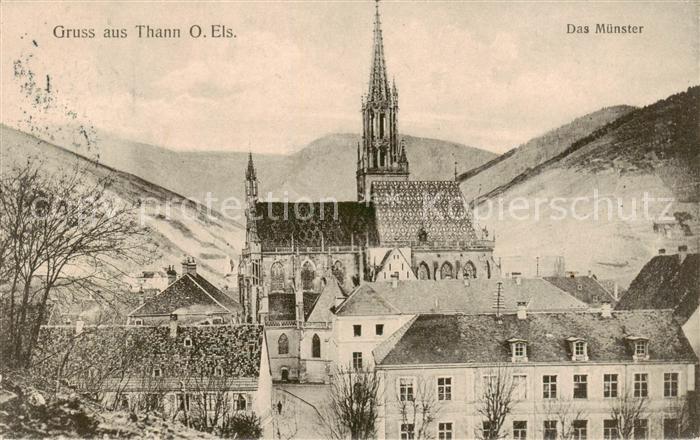 Thann  68 Alsace Das Muenster