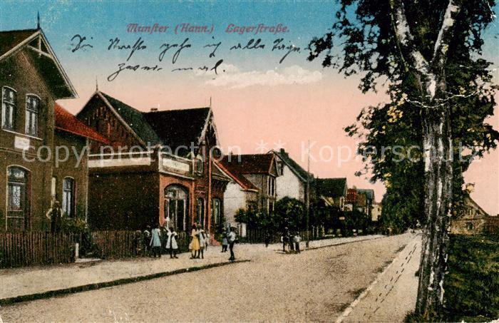 Munsterlager Lagerstrasse Feldpost