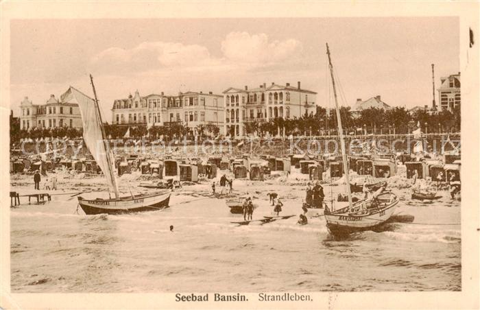 Bansin Ostseebad Strandleben