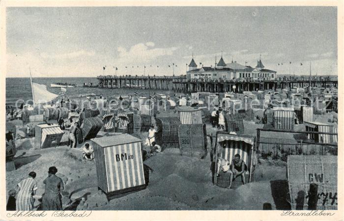 Ahlbeck Ostseebad Strandleben