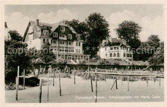 Bansin Ostseebad Erholungsheim m. Maria Carla