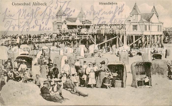 Ahlbeck Ostseebad Strandleben