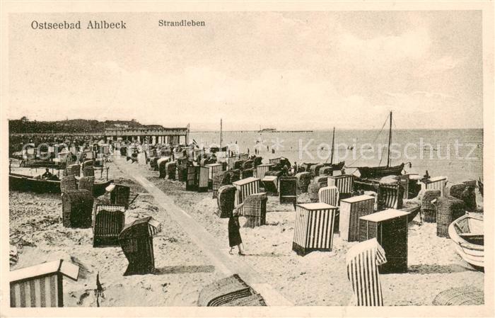 Ahlbeck Ostseebad Strandleben