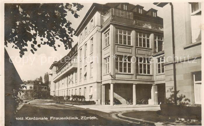 Zuerich ZH Kantonale Frauenklinik Aussenansicht