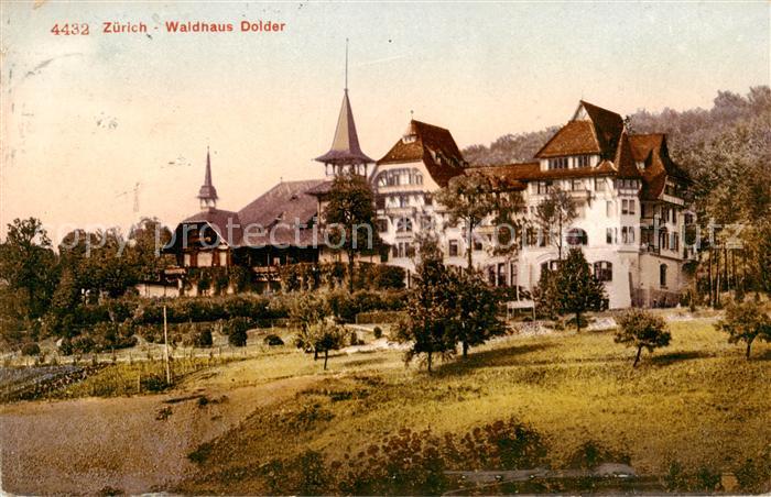 Zuerich ZH Waldhaus Dolder Aussenansicht
