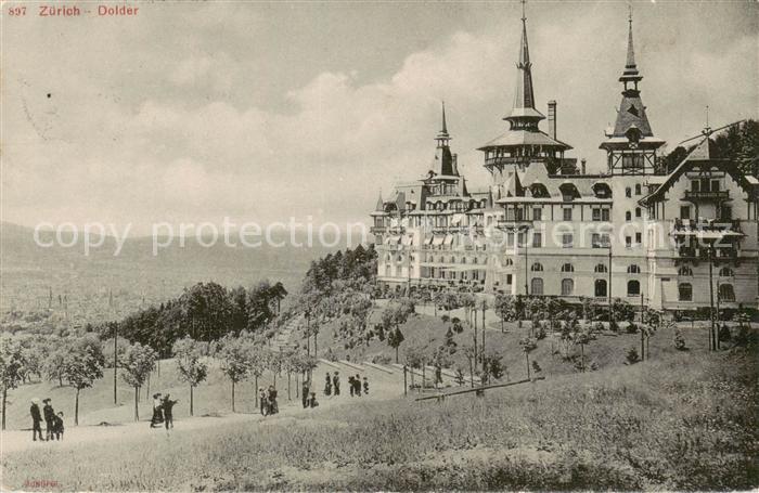 Zuerich ZH Hotel Dolder Aussenansicht