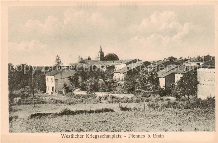 Piennes Etain 55 Meuse Westlicher Kriegsschauplatz