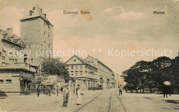 Mainz  Rhein Eiserner Turm