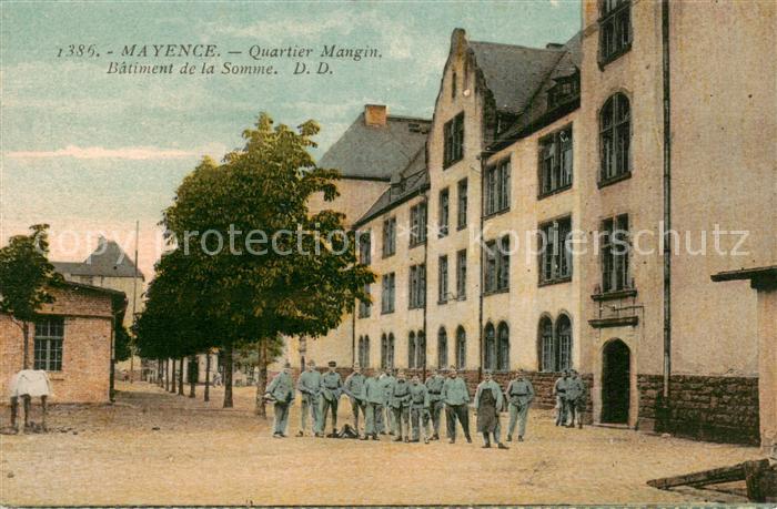 Mayence Mainz Quartier Mangin - Batiment de la Somme