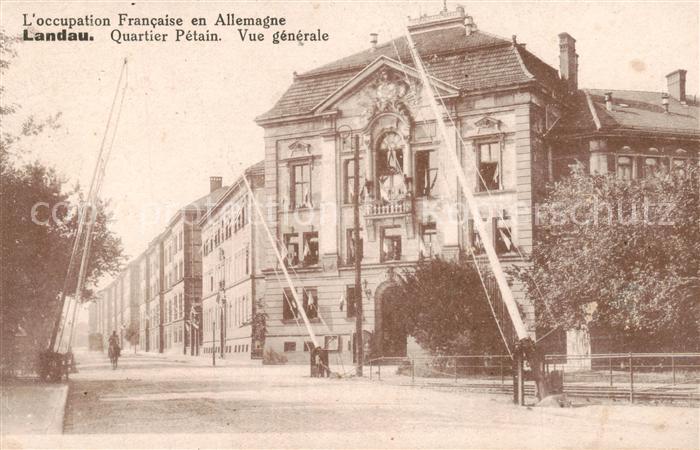 Landau  Pfalz Quartier Petain