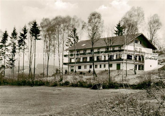 Wald-Michelbach Restaurant-Pension Birkenhof Aussenansicht
