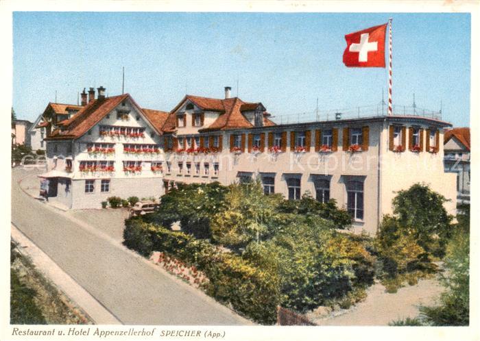 Speicher AR Restaurant-Hotel Appenzellerhof Aussenansicht