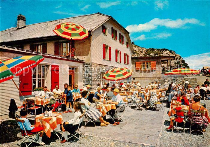 Niesen-Kulm 2362m BE Berghaus-Hotel-Restaurant Sonnenterrasse