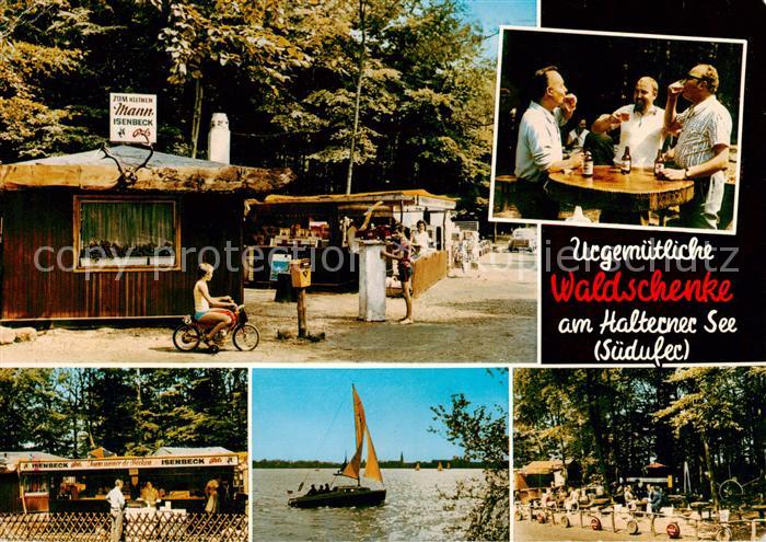 Haltern See Gaststaette Waldschenke am See Teilansichten