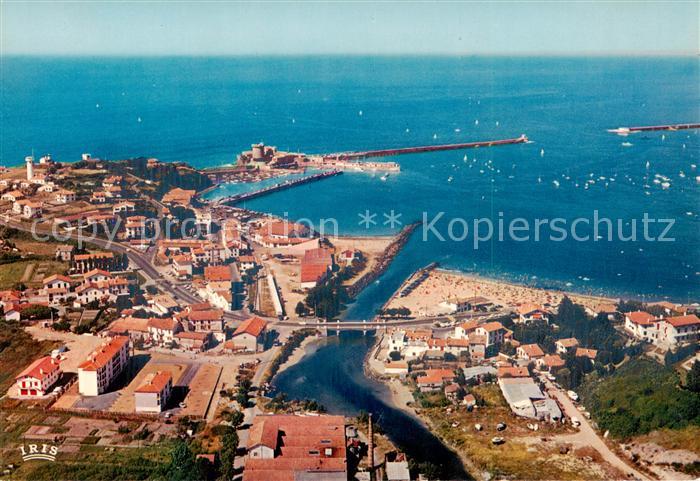 Ciboure 64 Pyrenees-Atlantiques Fliegeraufnahme ciboure et le Socoa