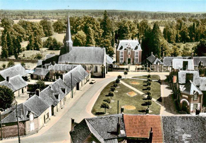 Chaon 41 Loir-et-Cher Fliegeraufnahme Teilansicht