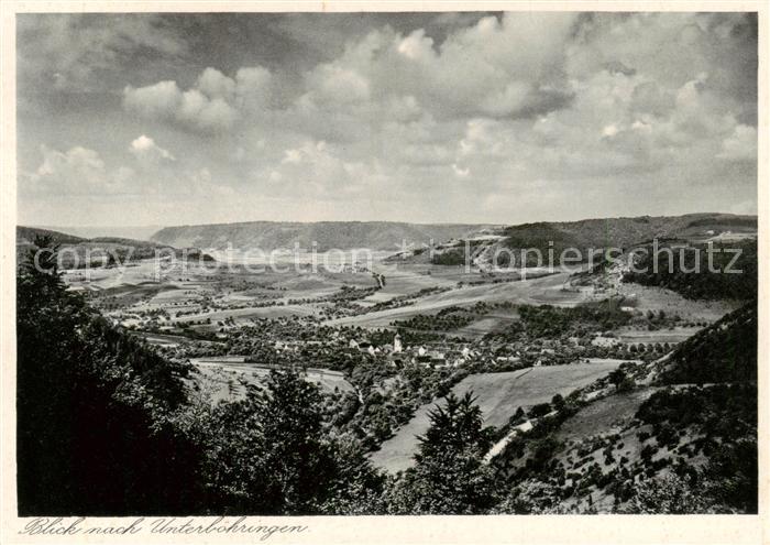 Unterboehringen Bad ueberkingen Gesamtansicht aus d. Ferne