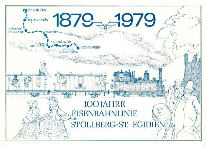 St Egidien 100 Jahre Eisenbahnlinie Sollberg-St. Egidien