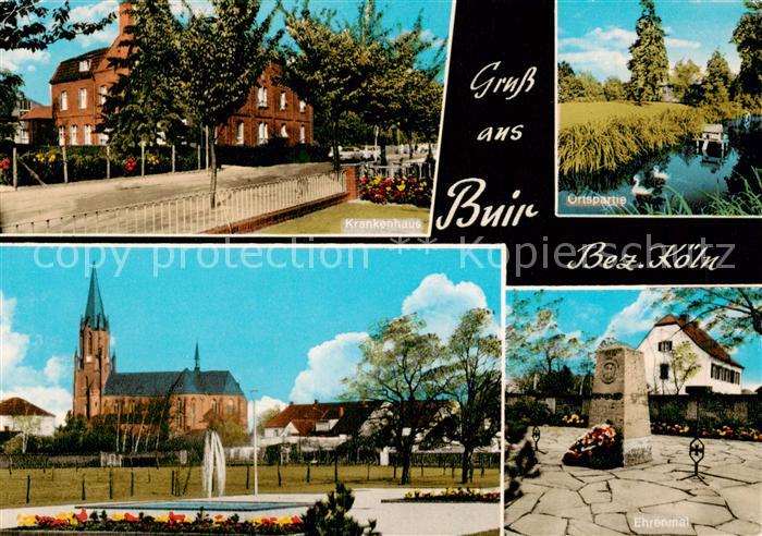 Buir Kerpen Rheinland Krankenhaus Ehrenmal Kirche
