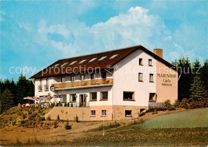 Siedelsbrunn Cafe-Pension Maienhof Aussenansicht