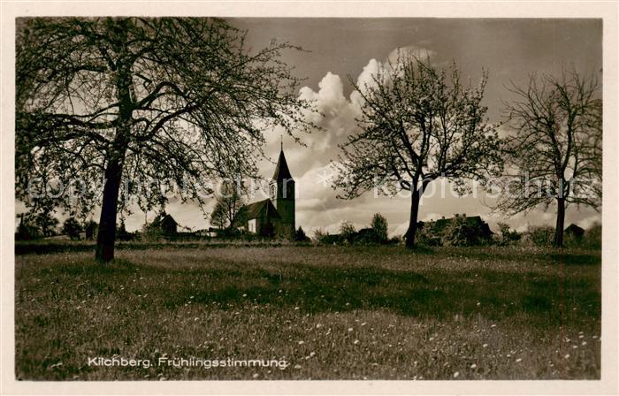 Kilchberg ZH Teilansicht Fruehlingsstimmung