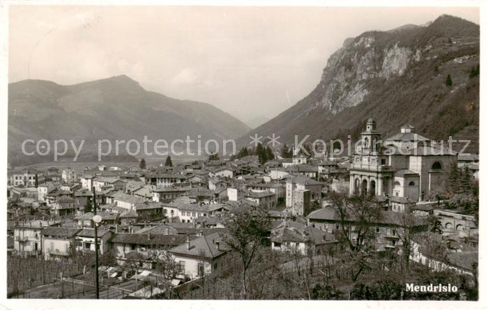 Mendrisio TI Gesamtansicht