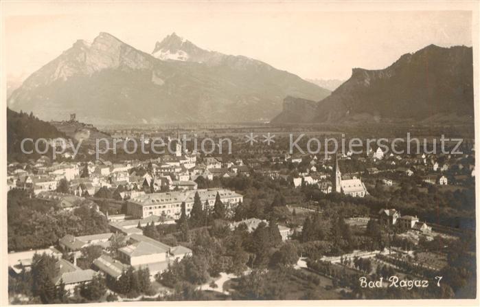 Bad Ragaz Ragatz SG Gesamtansicht