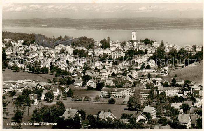 Heiden AR Gesamtansicht m. Bodensee