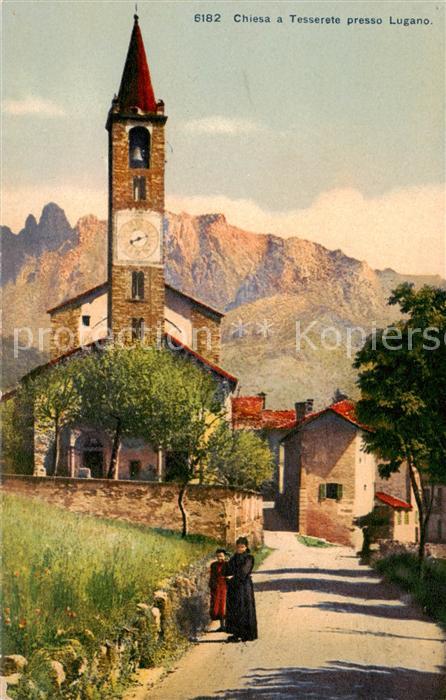 Tesserete TI Kirche Aussenansicht