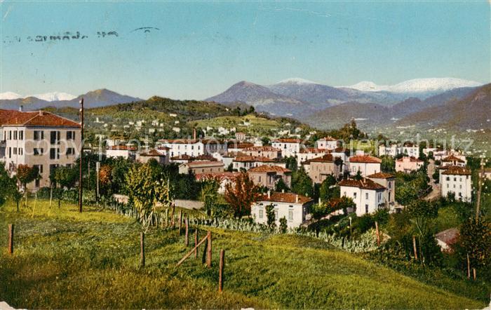 Lugano Lago di Lugano TI Gesamtansicht